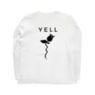 kpqrstuのYELL Long Sleeve T-Shirt :back