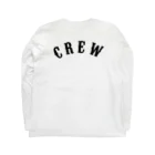 crew wantedのcrew wanted ロングスリーブTシャツの裏面