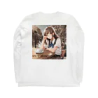 ナイトツリーショップの春彼女 Long Sleeve T-Shirt :back