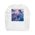 ゆーきの都市の狭間で Long Sleeve T-Shirt :back