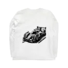 shinsuke114のシャープなデザインのスポーツカー Long Sleeve T-Shirt :back