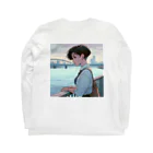 Riona_112の都会女子 Long Sleeve T-Shirt :back