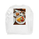 AQUAMETAVERSEのティータイム アメジスト 2846 Long Sleeve T-Shirt :back