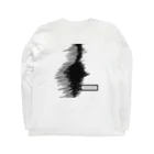 ねがてぃぶのねこさま。 Long Sleeve T-Shirt :back