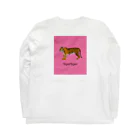 tigertigerの tigertiger ピンク Long Sleeve T-Shirt :back