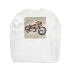 TILUのMotorcycle ロングスリーブTシャツの裏面