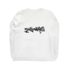 シュリケンの任務遂行ステッカー Long Sleeve T-Shirt :back