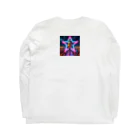 NeonSparkのスターロボット Long Sleeve T-Shirt :back