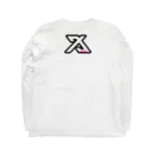 アパレルマーチングマツリの2024スリークロス Long Sleeve T-Shirt :back