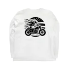 シマのドクロライダー Long Sleeve T-Shirt :back