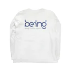 being_cycling_apparelのbeing_cyclingapparel ロングスリーブTシャツの裏面