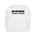HYPER_ISLAND_JAPANのHYPER ISLAND JAPAN 公式グッズ Long Sleeve T-Shirt :back