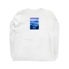 AQUAMETAVERSEの雲海とホテル街の灯　ラフルール　1859 Long Sleeve T-Shirt :back