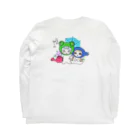 nya-mew（ニャーミュー）のニャロゲーロ(バックプリント) ロングスリーブTシャツの裏面