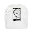 ザイオン　zionの病みかわメイド女の子ブラック「映え」 Long Sleeve T-Shirt :back