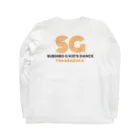 Jenny-storeのSG KIDS ORANGE ロングスリーブTシャツの裏面