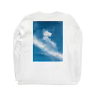 IMABURAIのClimbing the clouds ロングスリーブTシャツの裏面