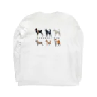 1024の柴犬 Long Sleeve T-Shirt :back