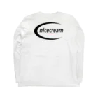 Fuckingnicecreamの三日月LOGO Long Sleeve T-Shirt :back