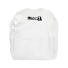 GeekOut Trialの"Child  leaning elbow" L/S Tee ロングスリーブTシャツの裏面