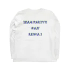 tsunataro yoshidaのチームParty Long Sleeve T-Shirt :back