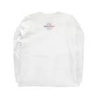KENNY a.k.a. Neks1の"in your heart."ロングスリーブT(パープルピンク) Long Sleeve T-Shirt :back