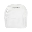 shun_kojiのgood quality Long Sleeve T-Shirt :back