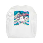 まるいじゃぱにいずらんどのわかんないてぃーしゃつ Long Sleeve T-Shirt :back