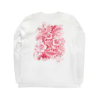 AURA_HYSTERICAのHibiscus_Growth ロングスリーブTシャツの裏面