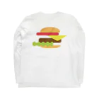 futoのハンバーガー 単品 Long Sleeve T-Shirt :back