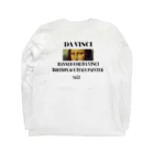 bannedのbanned モナリザ Long Sleeve T-Shirt :back