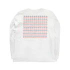 めぐろちゃんの重めの愛長袖T Long Sleeve T-Shirt :back