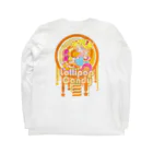 AURA_HYSTERICAのLolipop_Candy ロングスリーブTシャツの裏面