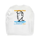 naughty boyのserious guys Long Sleeve T-Shirt :back