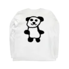 yunimalのジャインアントパンダ Long Sleeve T-Shirt :back