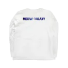 MEOW GALAXYのMEOW WARS Long Sleeve T-Shirt :back