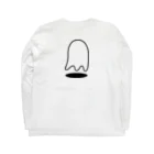 MymmyのOBAKE BEHIND YOU ロングスリーブTシャツの裏面