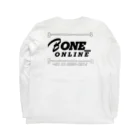 BONE_ONLINEのほねほね ロングスリーブTシャツの裏面