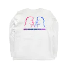 THE PARTY DOES NOT ENDのgirls Long Sleeve T-Shirt :back