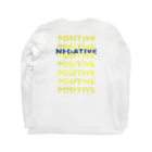 ぽよっとちよっとのPOSITIVE ロングスリーブTシャツの裏面