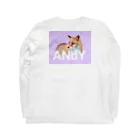 ANdYのANdY　FOX Long Sleeve T-Shirt :back