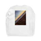 Sustainableのロン T（斜めロゴ） Long Sleeve T-Shirt :back