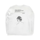 菜 緒の花 Long Sleeve T-Shirt :back