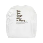 Sugishita moanaのlove Long Sleeve T-Shirt :back