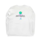 mikahattoriのICE  CREAM  Long Sleeve T-Shirt :back