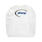 young_のyöung. ロングスリーブTシャツの裏面