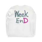 weekenDの待望の週末ver.1.5 Long Sleeve T-Shirt :back