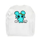 しょっぷのねずみぬん ロングスリーブTシャツの裏面