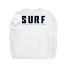 ハワイスタイルクラブの〔Back Print〕Just SURF ロングスリーブTシャツの裏面