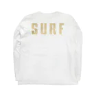 ハワイスタイルクラブの〔Back Print〕Just SURF Beg Long Sleeve T-Shirt :back